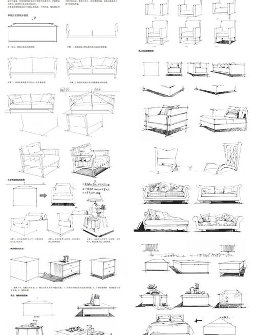 创意茶几手绘图，创意茶几手绘图片-图3