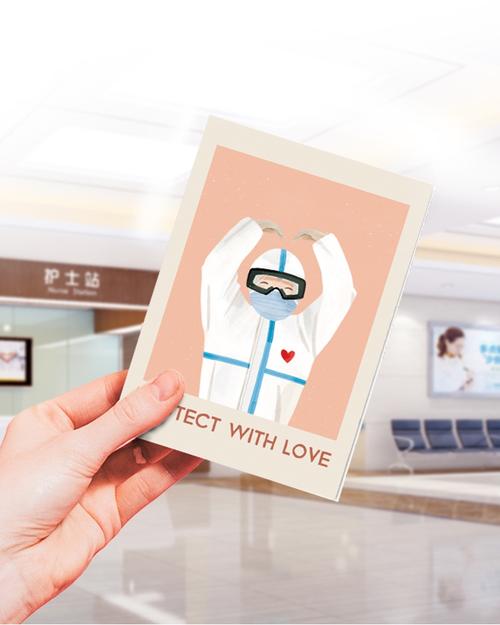 创意贺卡医生，创意贺卡医生怎么画-图1