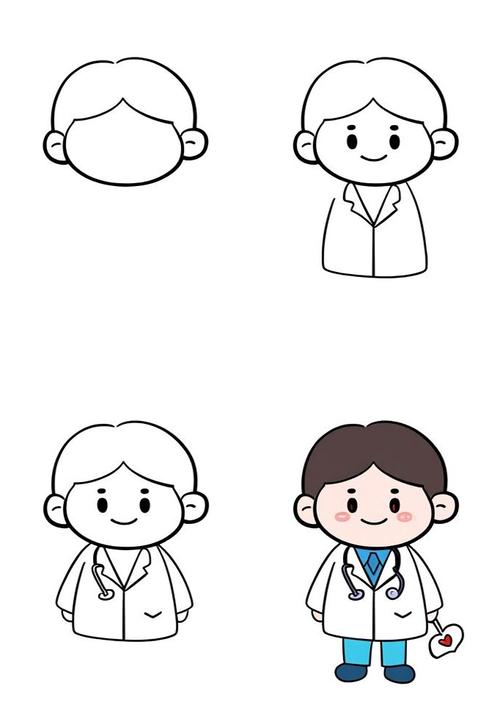 创意贺卡医生，创意贺卡医生怎么画-图3