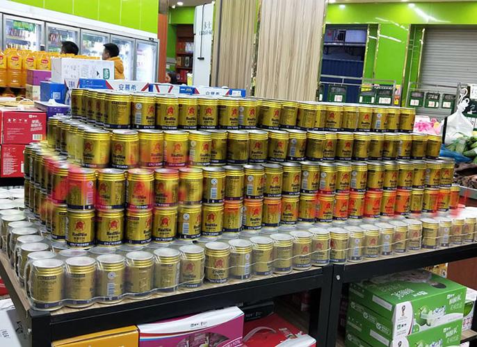 加油站红牛创意堆头-图3