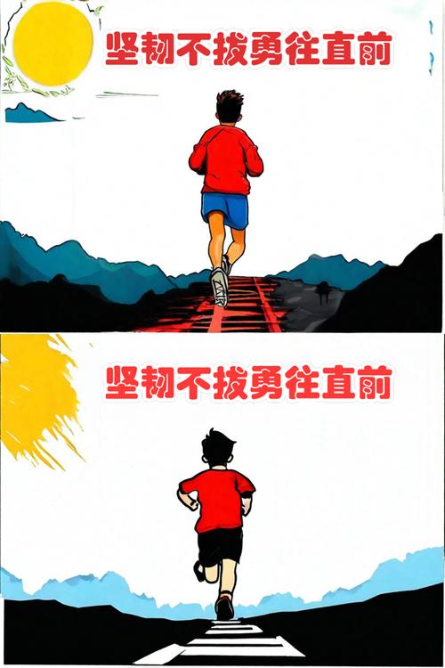 坚强创意图，坚强图画-图1