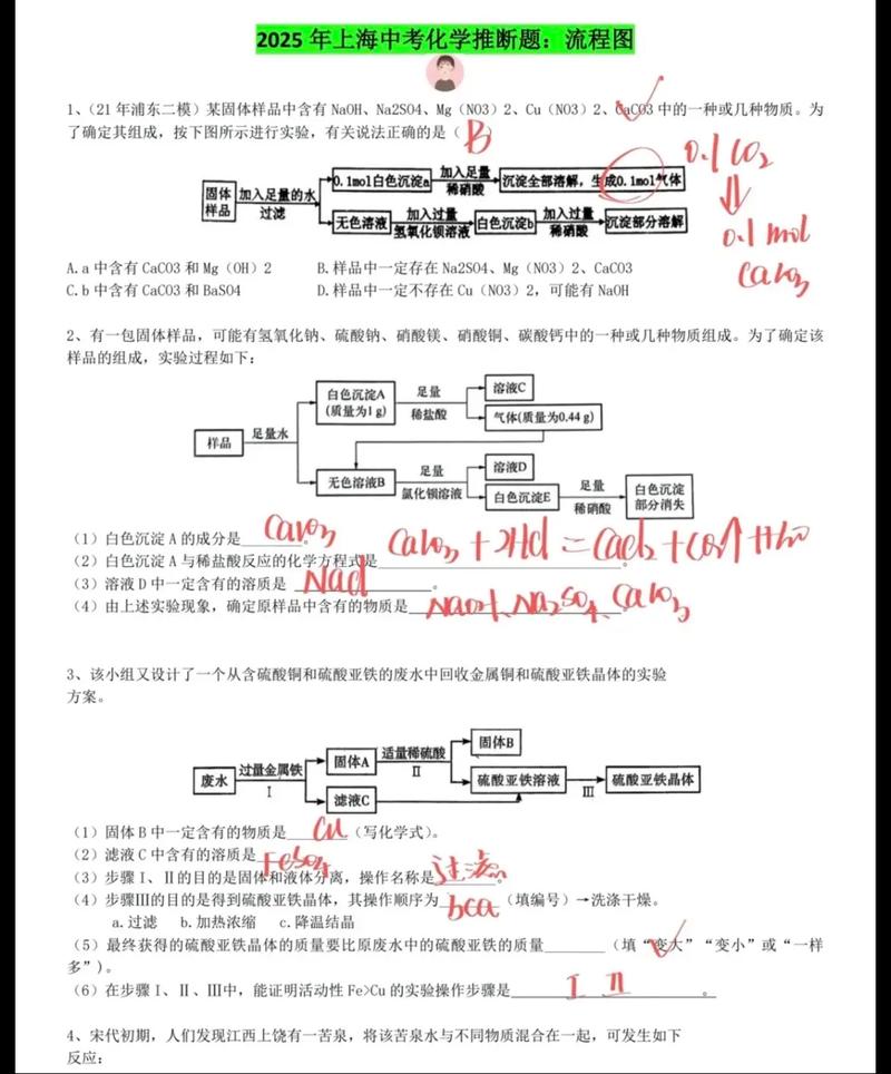 初中化学推断题解题技巧，初中化学推断题解题技巧 绝对实用-图1