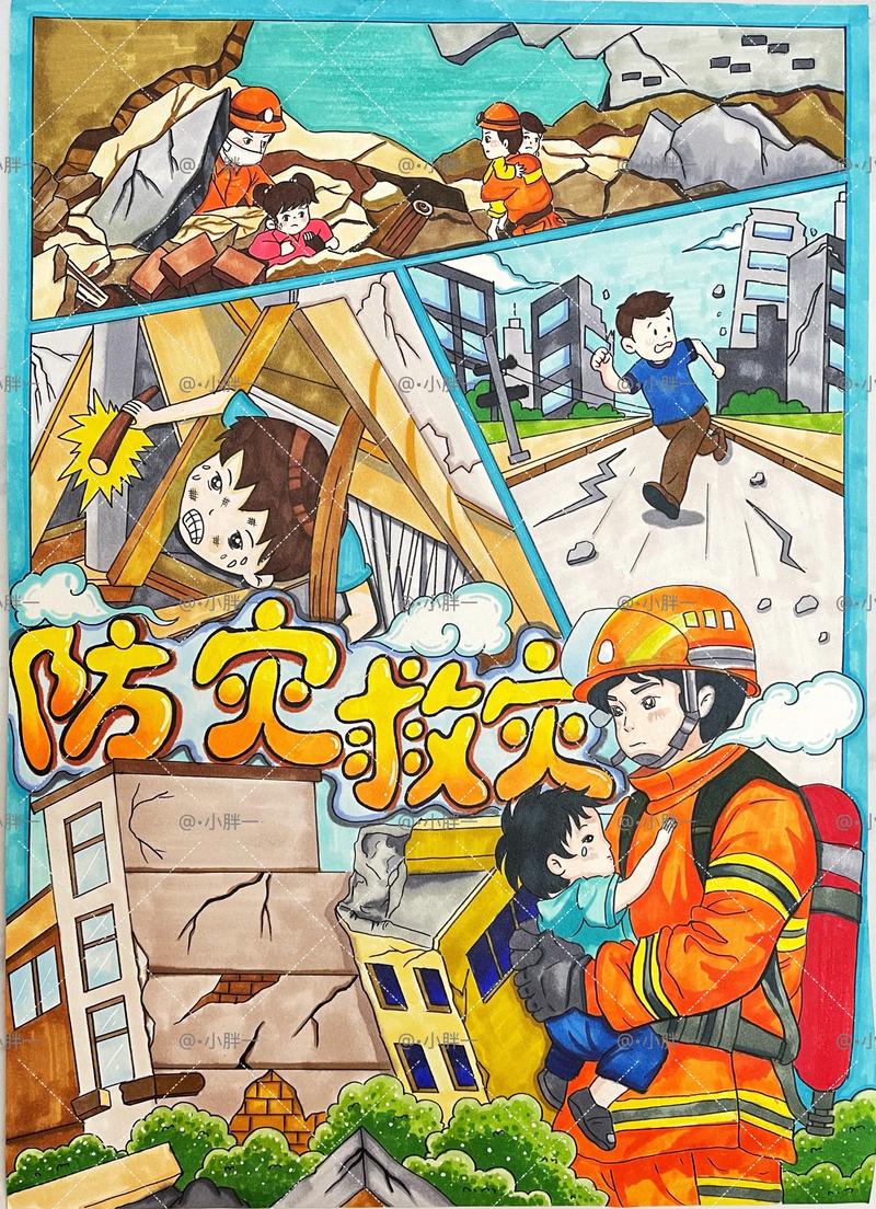 防震减灾作品创意-图1