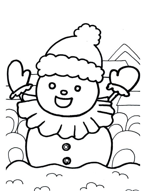 创意冬季画,冬季创意简笔画-图2 创意冬季画,冬季创意简笔画-图2