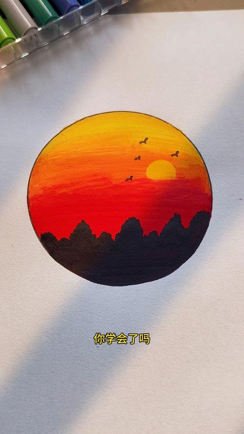 美景创意画，风景创意美术-图3