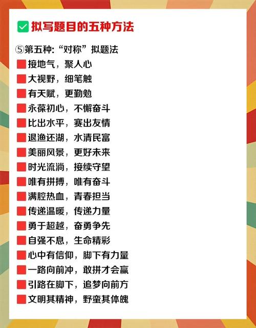 拟题技巧，拟题技巧及方法-图3