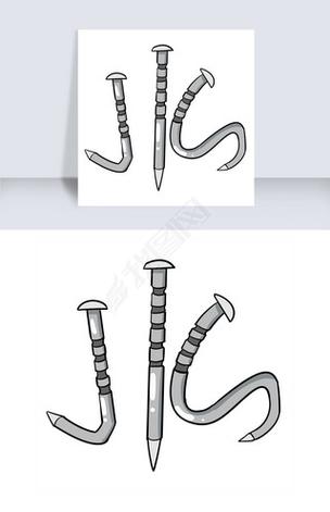 钉子图形创意，钉子图形创意设计-图1