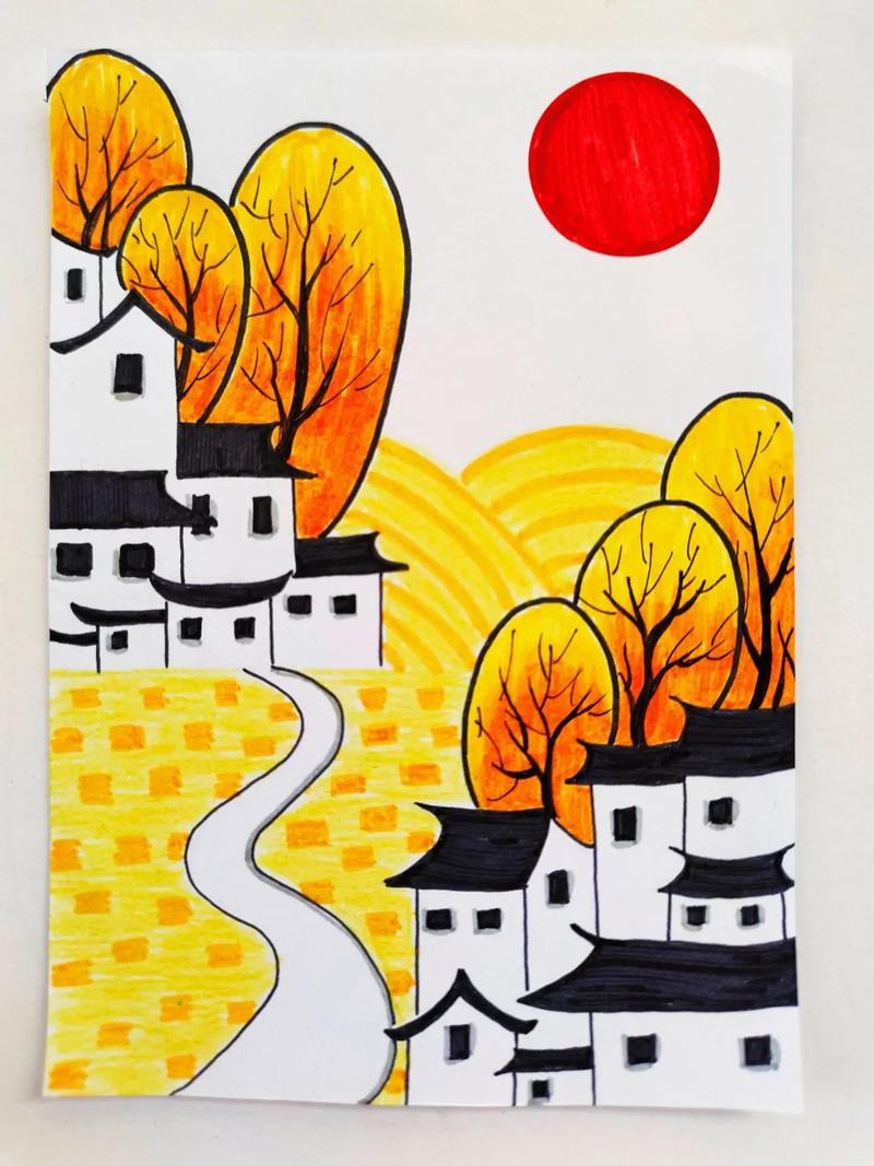 秋创意，秋创意画-图1