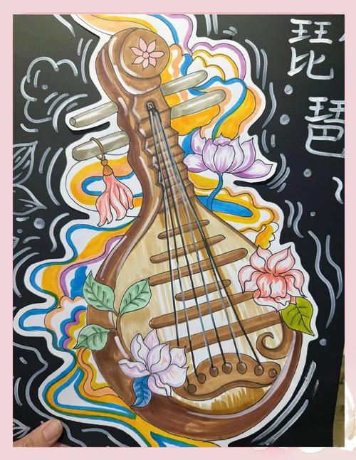 民族乐器创意画有哪些惊艳创意？-图1