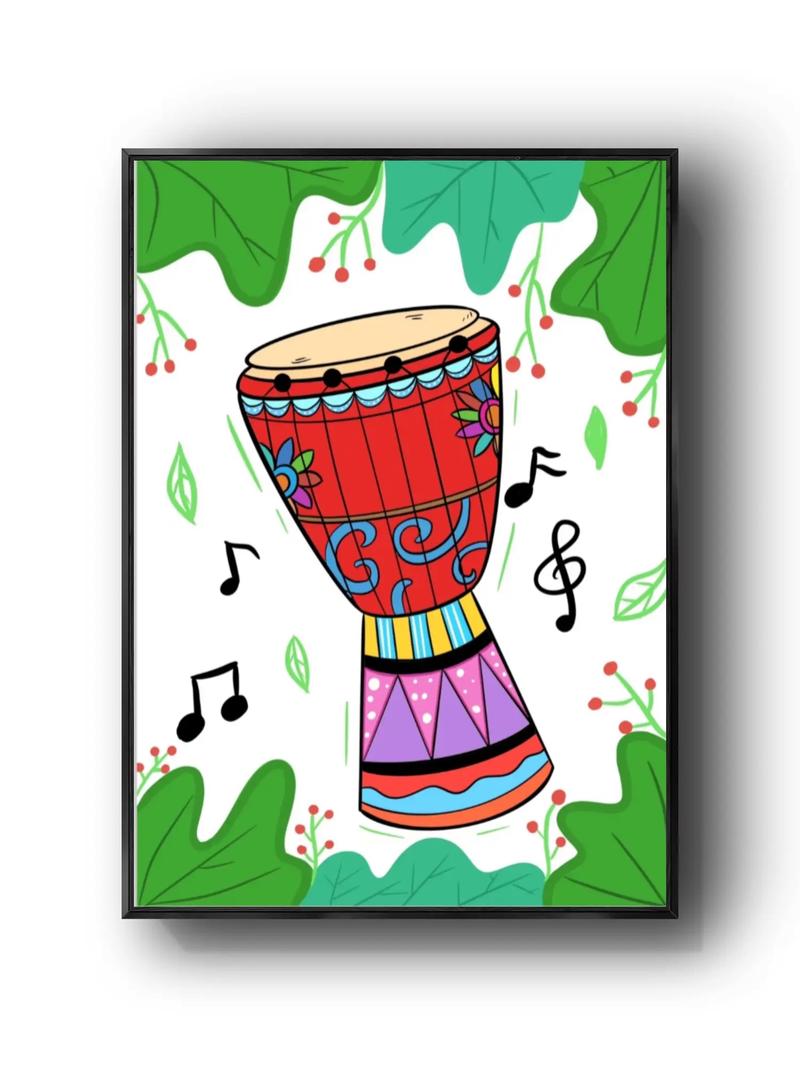 民族乐器创意画有哪些惊艳创意？-图2