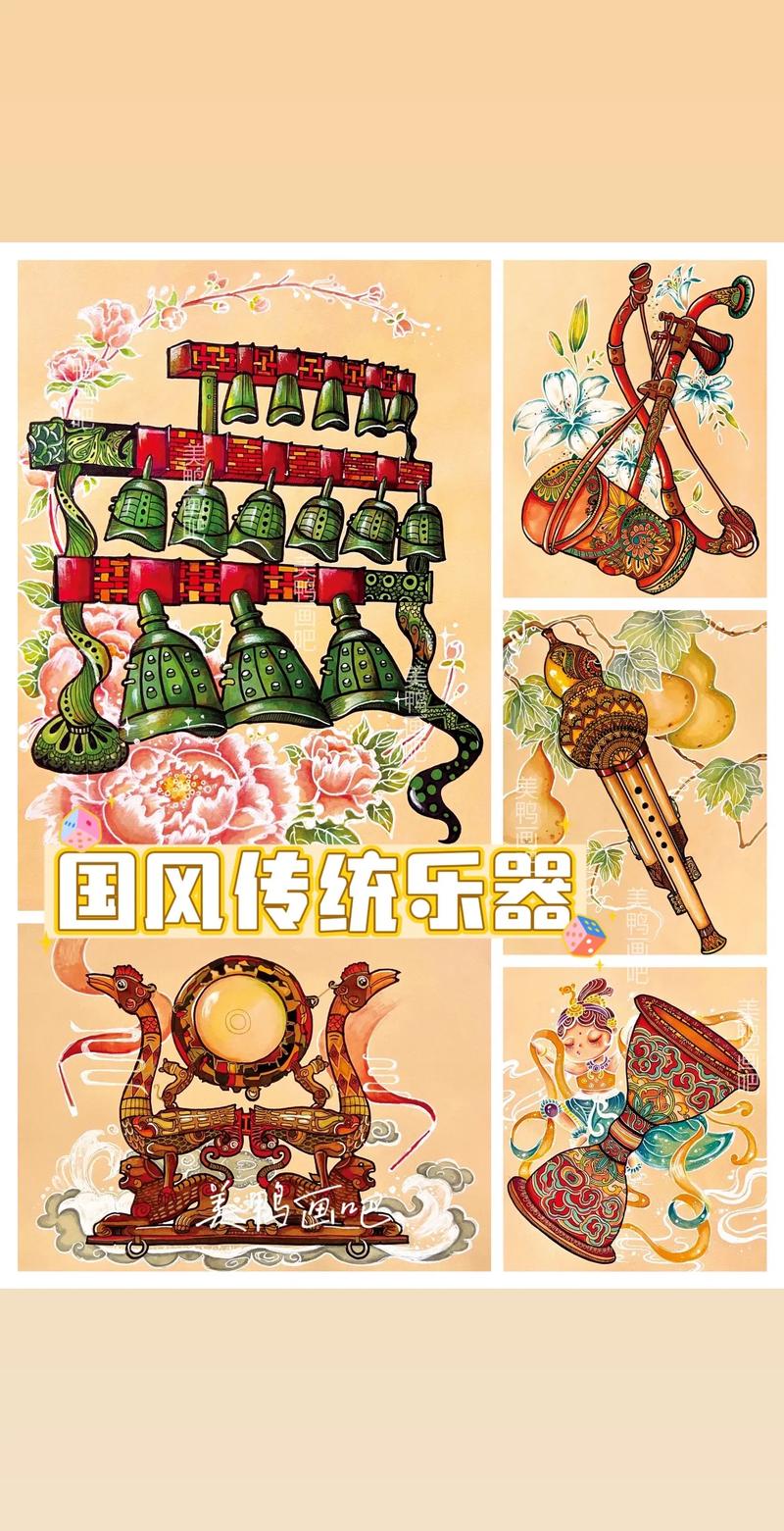 民族乐器创意画有哪些惊艳创意？-图3