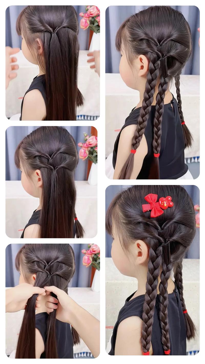 女孩创意小辫子，女孩创意小辫子图片-图2