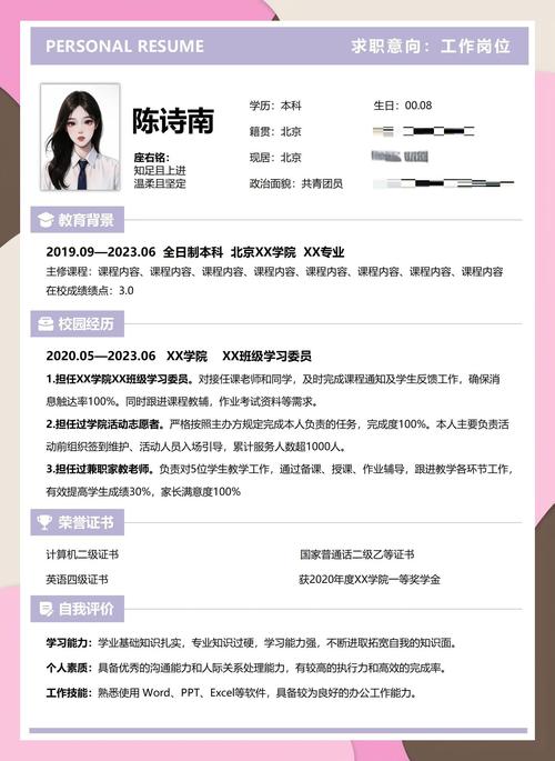 简历书写技巧有哪些？-图2