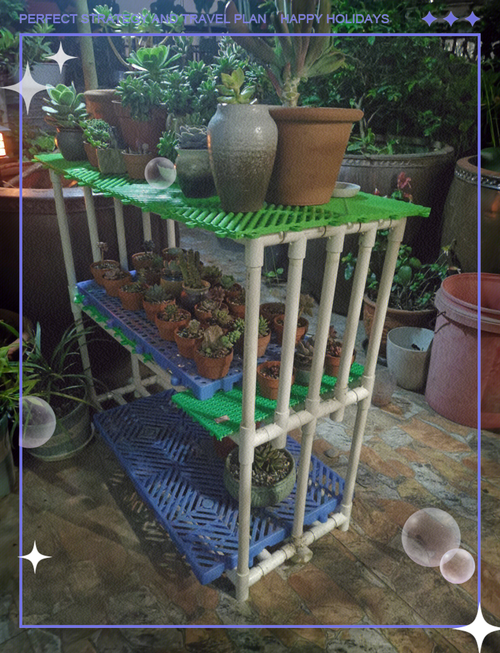 PVC水管花盆怎么做？创意图片哪里看？-图1