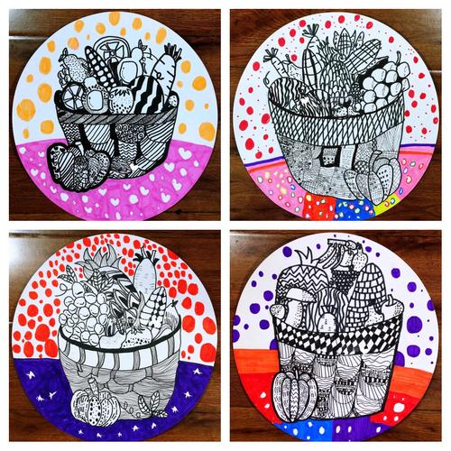 少儿创意线描画，如何激发孩子无限创意？-图2