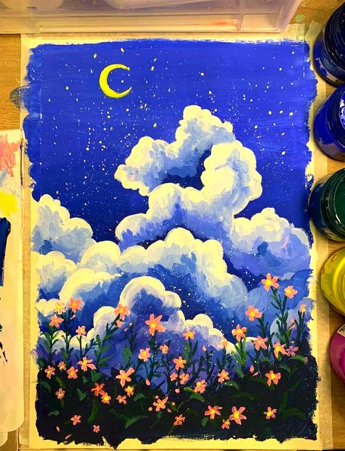 粉画创意画-图1