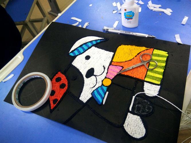 绳子创意，绳子创意画-图2