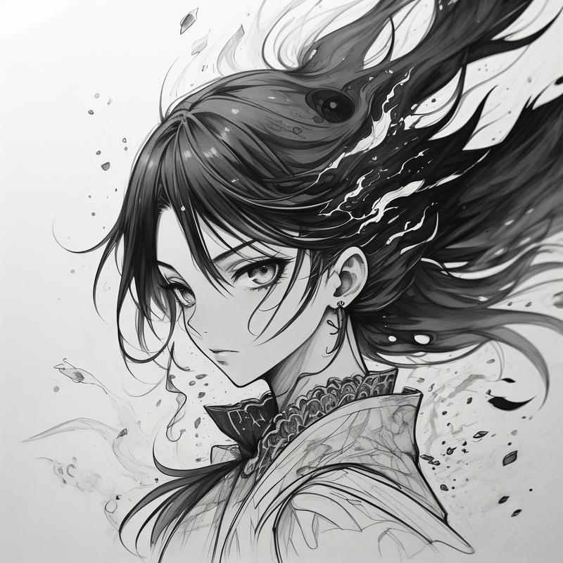 火焰创意素描如何绘制?-图2 火焰创意素描如何绘制?-图2