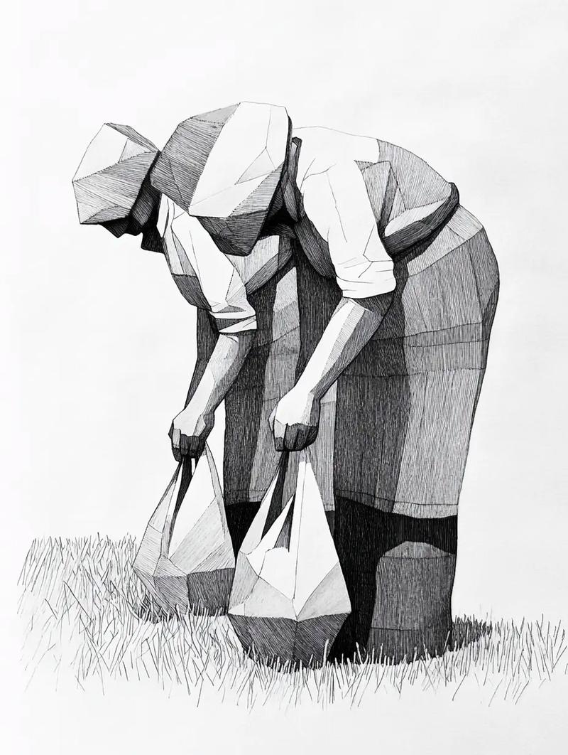 创意素描绘画素材，创意素描绘画素材图片-图1