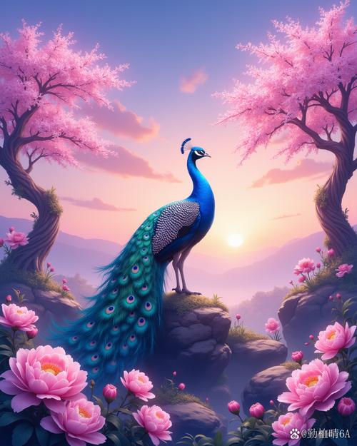 创意孔雀图片，创意孔雀图片大全-图2