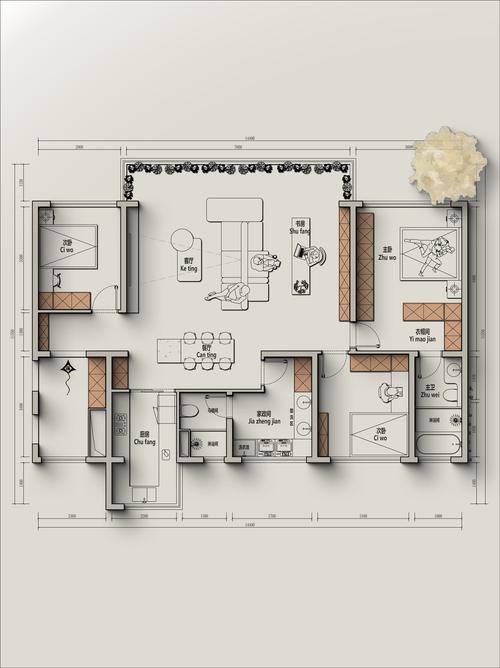 创意平面布局如何设计出惊艳效果？-图2