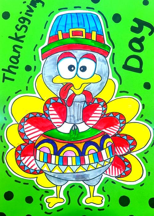 火鸡的创意画,火鸡的创意画图片-图2 火鸡的创意画,火鸡的创意画图片-图2