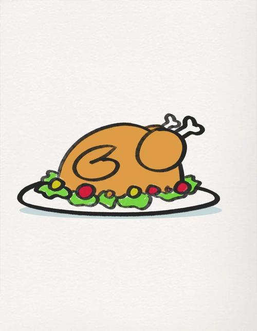 火鸡的创意画,火鸡的创意画图片-图1 火鸡的创意画,火鸡的创意画图片-图1