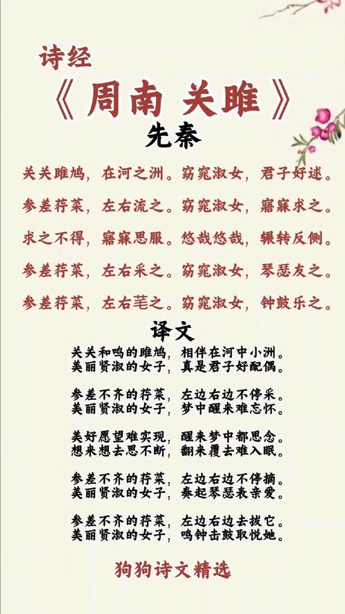 关雎如何高效背诵?-图3 关雎如何高效背诵?-图3