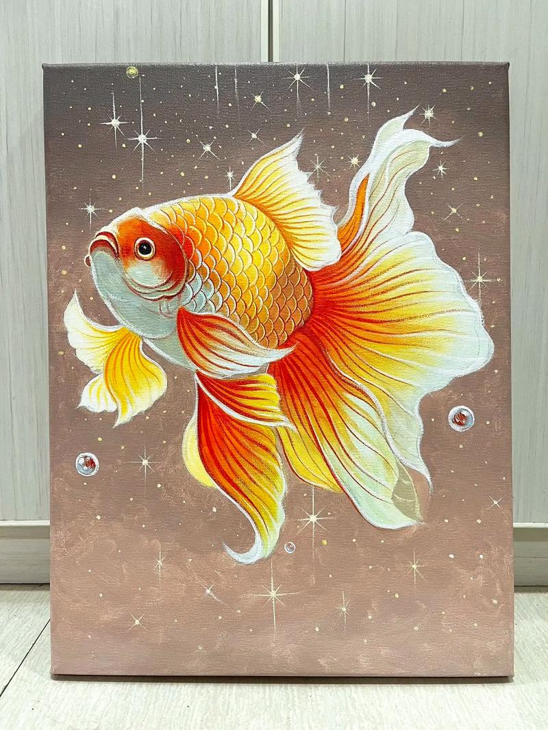 金鱼创意画怎么画？图片有哪些灵感？-图1