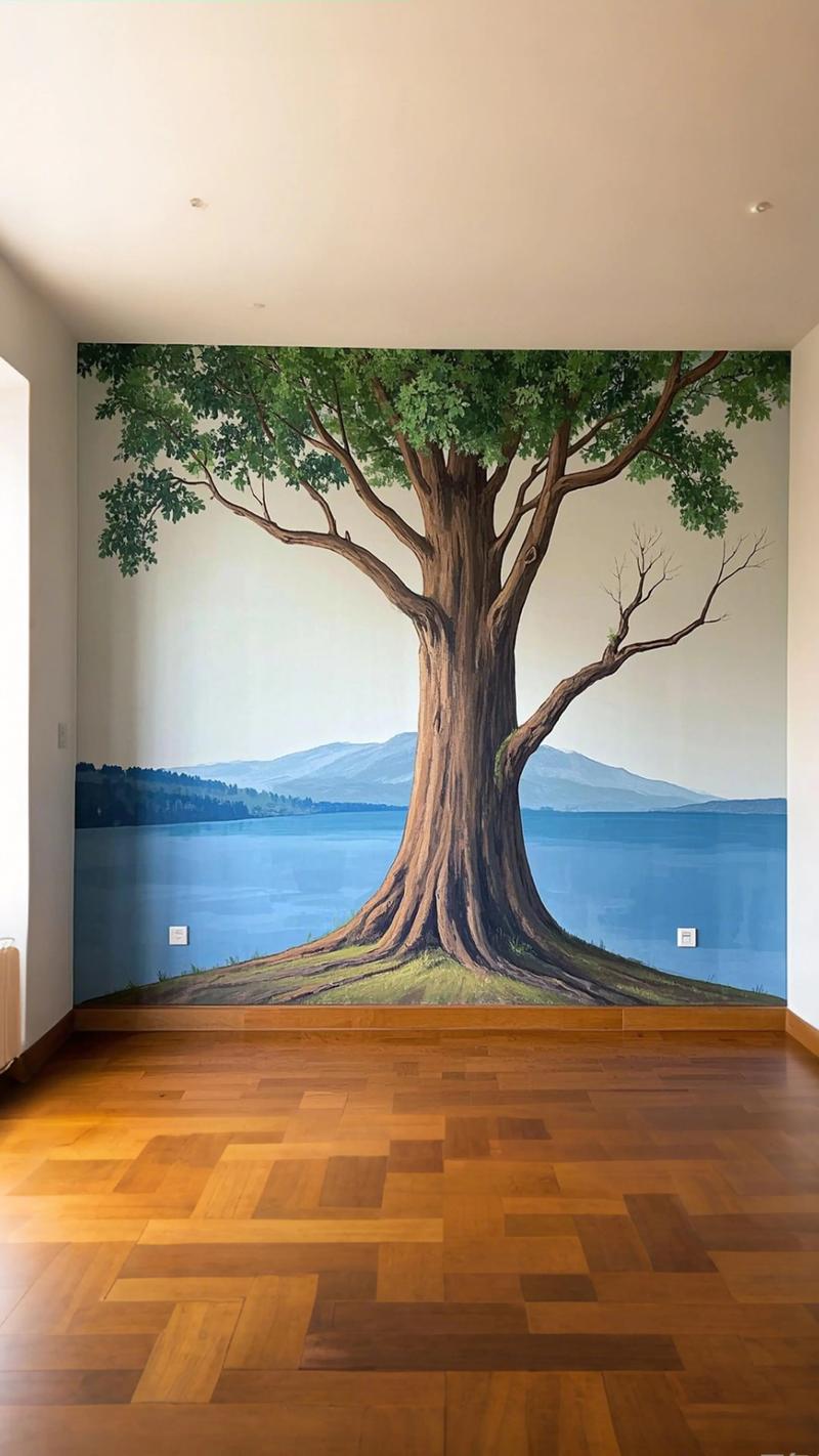 办公室墙绘创意-图1