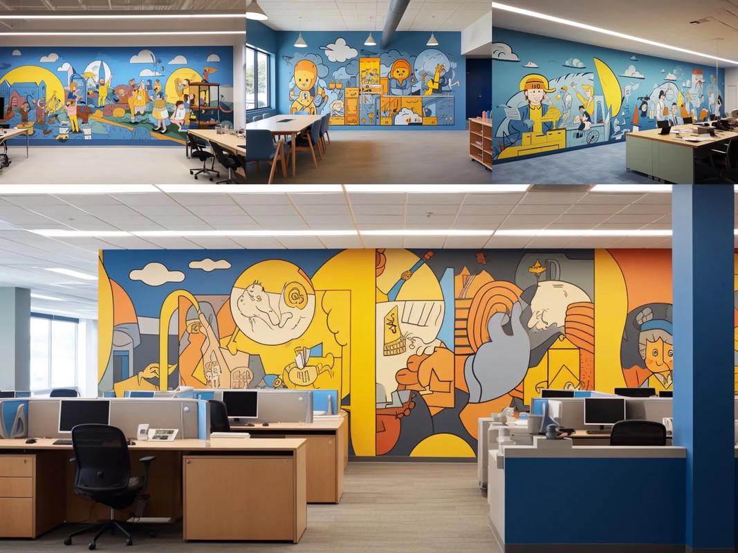 办公室墙绘创意-图2