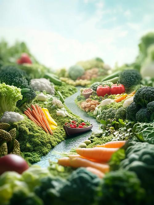 蔬菜的创意广告-图1