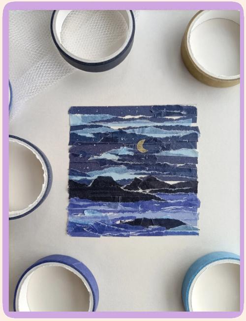 胶带创意墙图案有哪些独特设计灵感？-图1