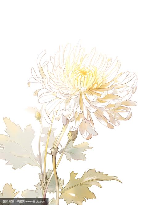 菊花创意画PPT怎么做？-图2