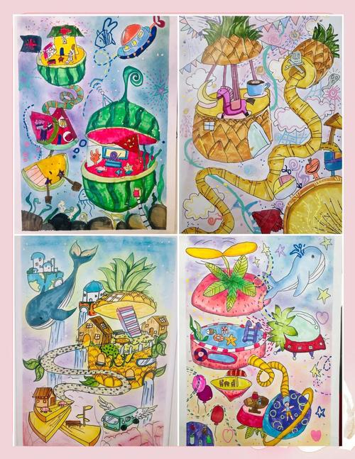 水果创意美术-图1