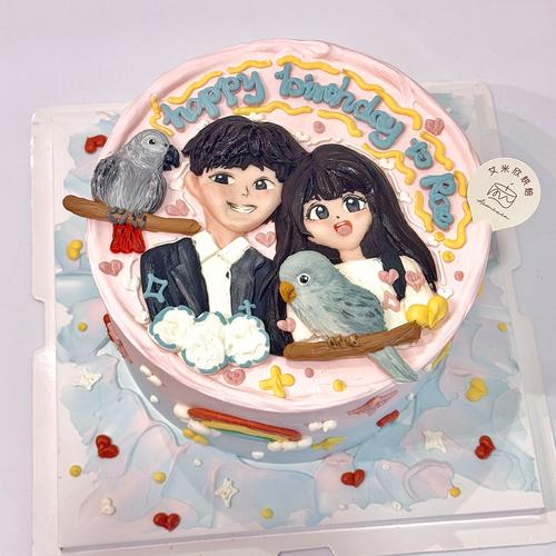 情侣蛋糕图片怎么拍出创意？-图1