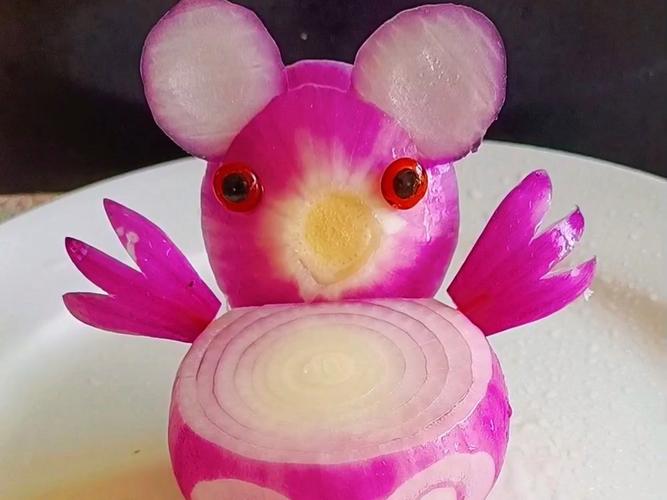 创意水果蔬菜造型图片-图1