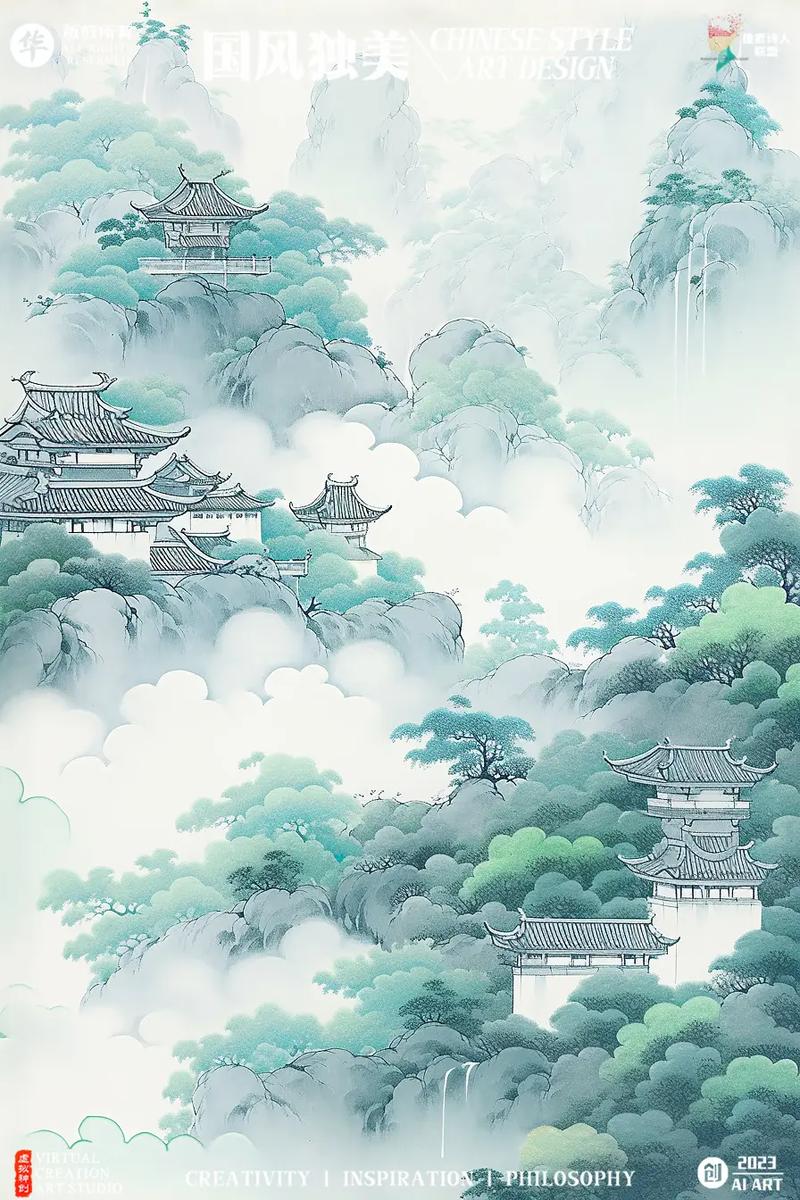 创意国画如何突破传统边界?-图2 创意国画如何突破传统边界?-图2