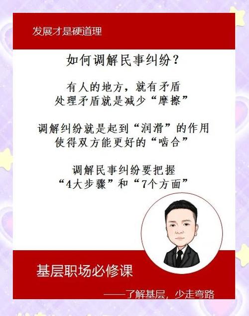 私下调解有哪些实用技巧？-图1