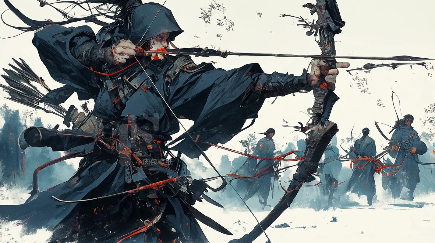 武侠创意插画,如何用笔墨勾勒江湖新魂?-图1 武侠创意插画,如何用笔墨勾勒江湖新魂?-图1