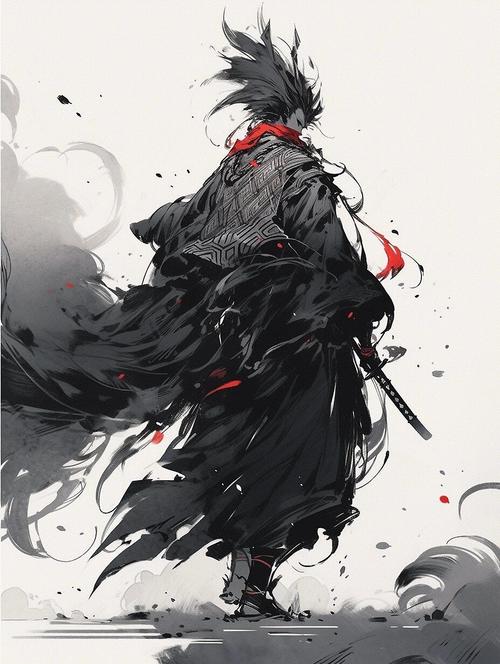 武侠创意插画,如何用笔墨勾勒江湖新魂?-图3 武侠创意插画,如何用笔墨勾勒江湖新魂?-图3