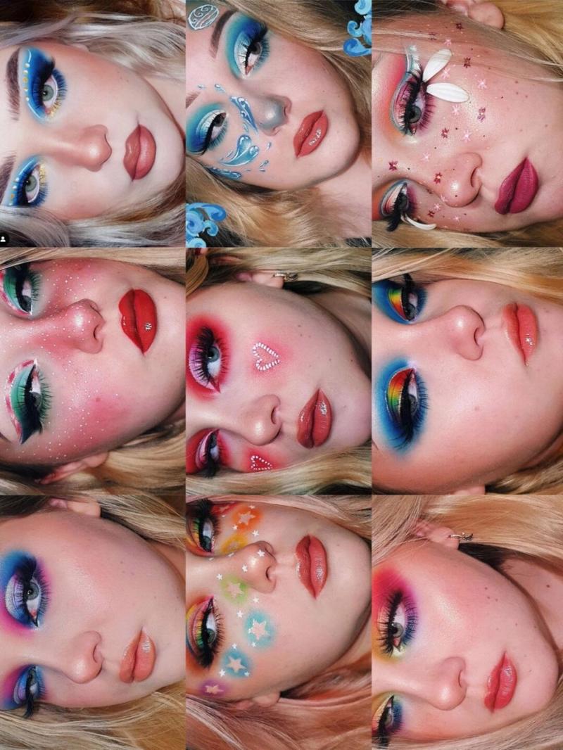 夸张创意妆面图片大全-图2 夸张创意妆面图片大全-图2