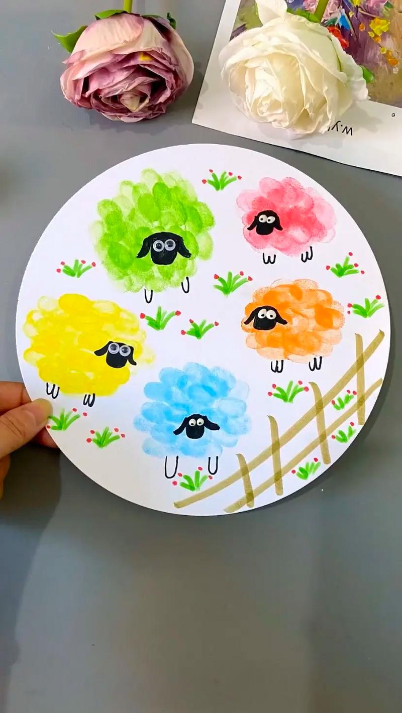 手指创意画-图1