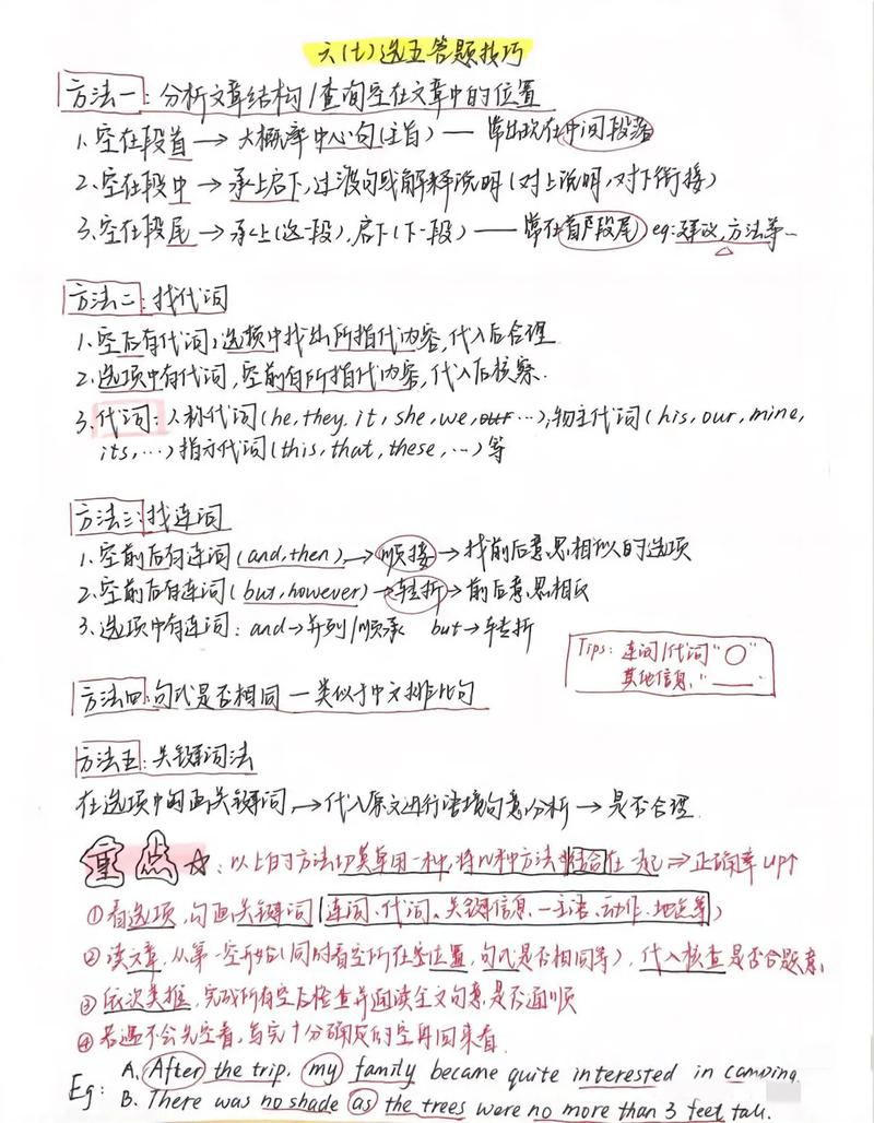 七选五解题技巧有哪些关键步骤？-图2