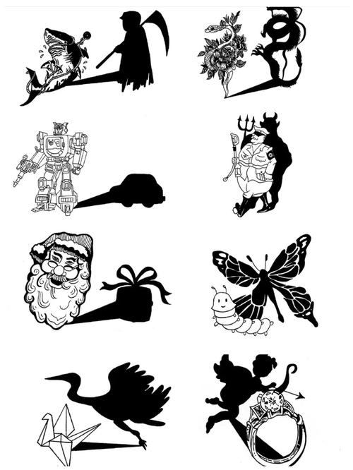 影子创意图形如何玩转视觉惊喜？-图2