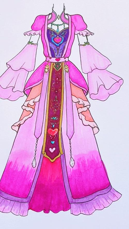 创意裙子画,如何用画笔编织裙摆的梦幻?-图3 创意裙子画,如何用画笔编织裙摆的梦幻?-图3