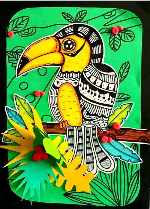 儿童创意美术画图片有哪些独特创意？-图2