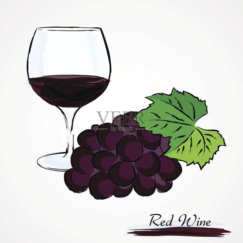 创意红酒插画-图3