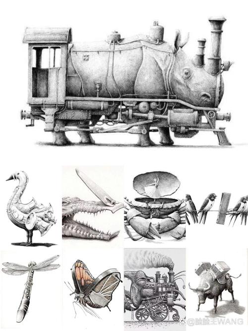 设计创意素描图片如何激发灵感？-图2