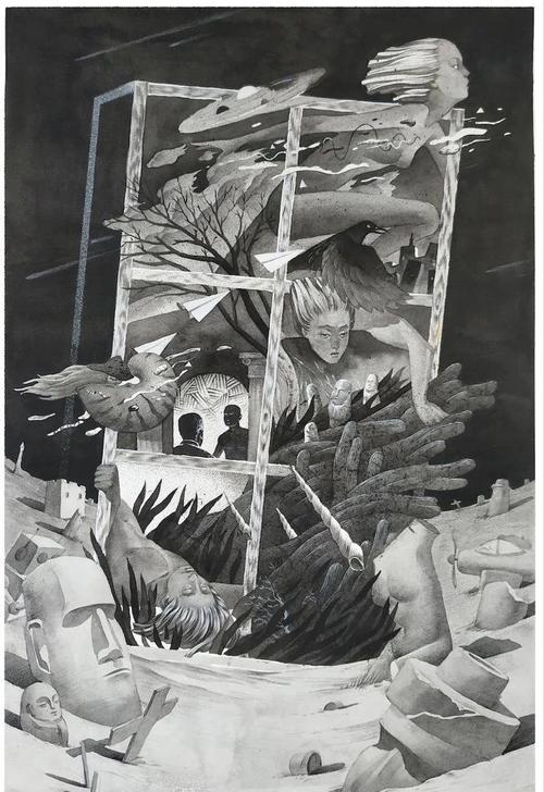 设计创意素描图片如何激发灵感？-图1